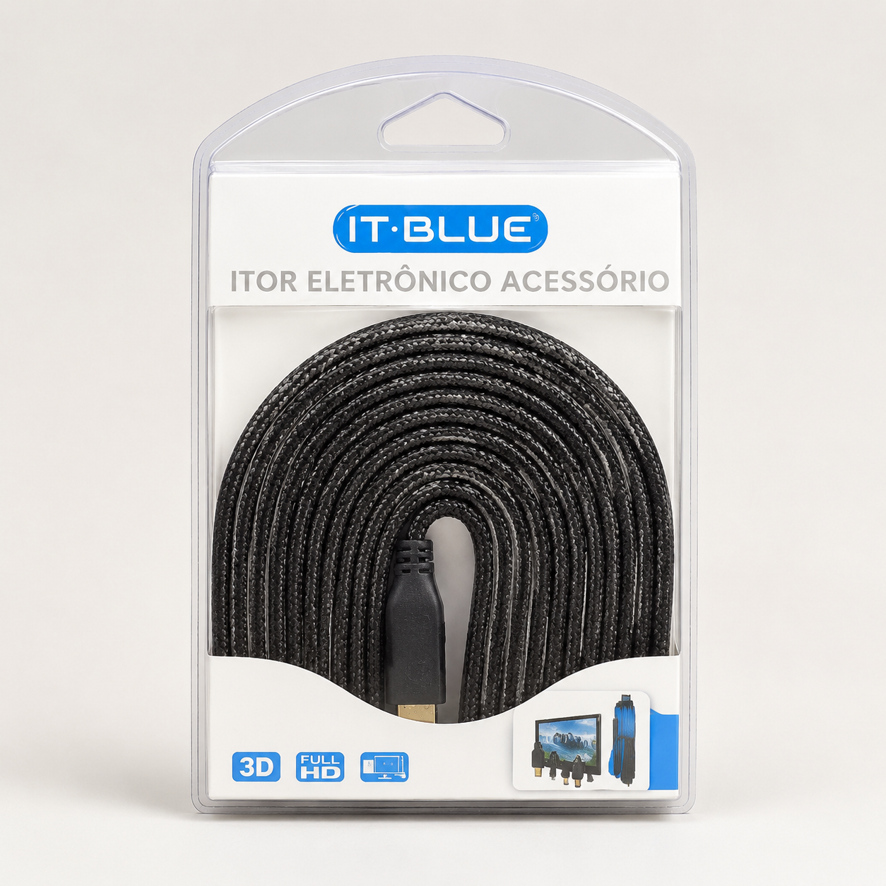 Cabo Hdmi 5m It-Blue