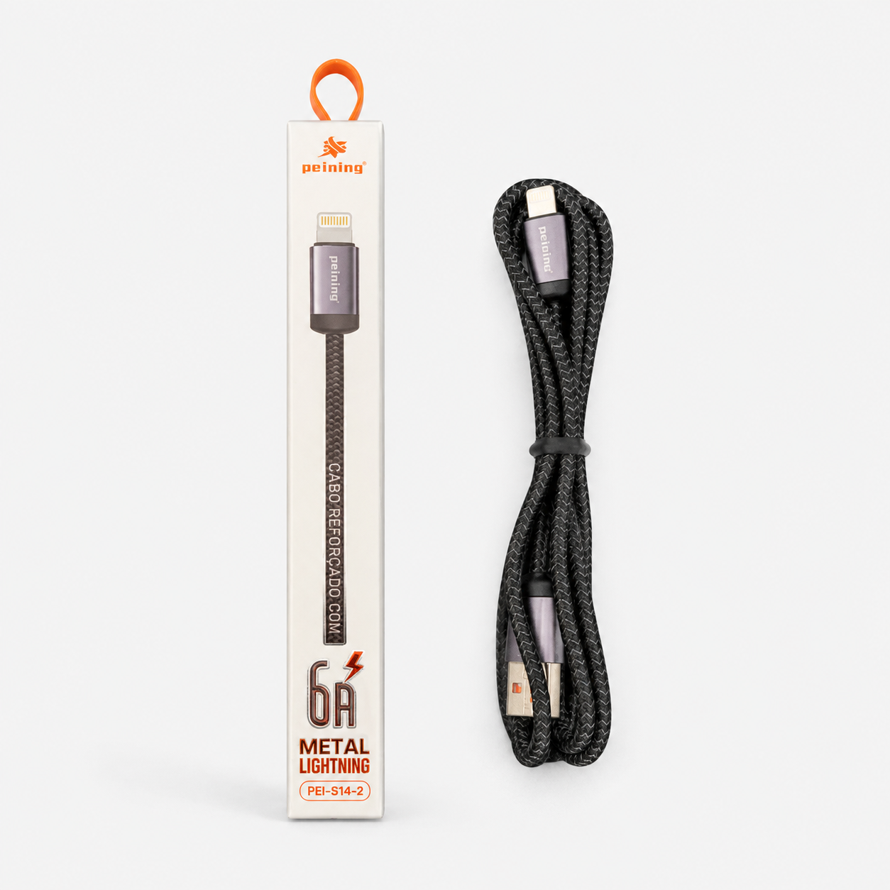 Cabo para iPhone USB Lightning Peining premium