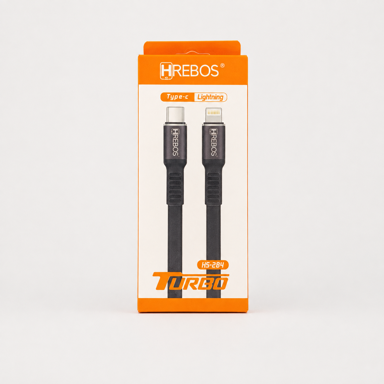 Cabo USB-C para iPhone Lightning 1m Hrebos HS-284
