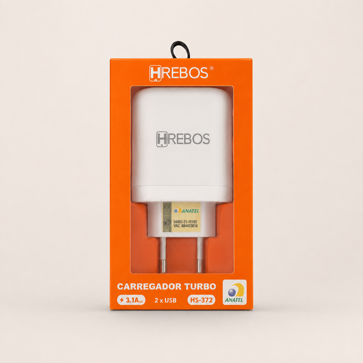 Fonte Turbo Duas portas USB Hrebos