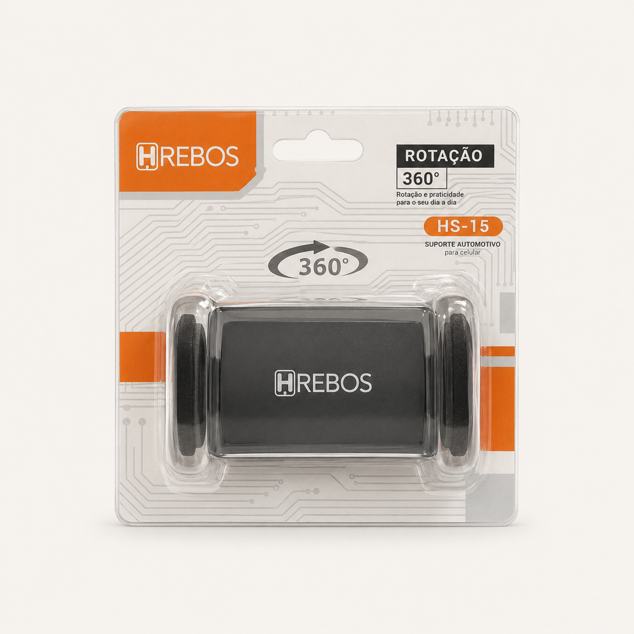 Suporte Veicular Rotação 360 Hrebos