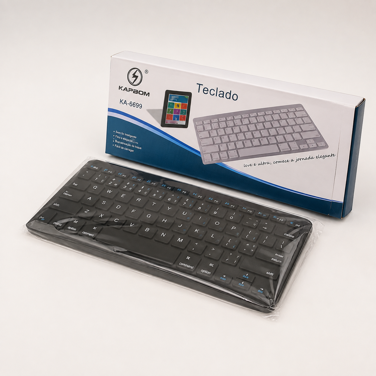 Teclado sem fio Premium Kapbom